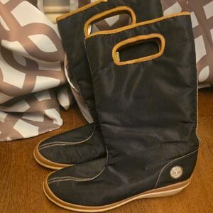 Timberland Women's Black and Brown Winter Boots